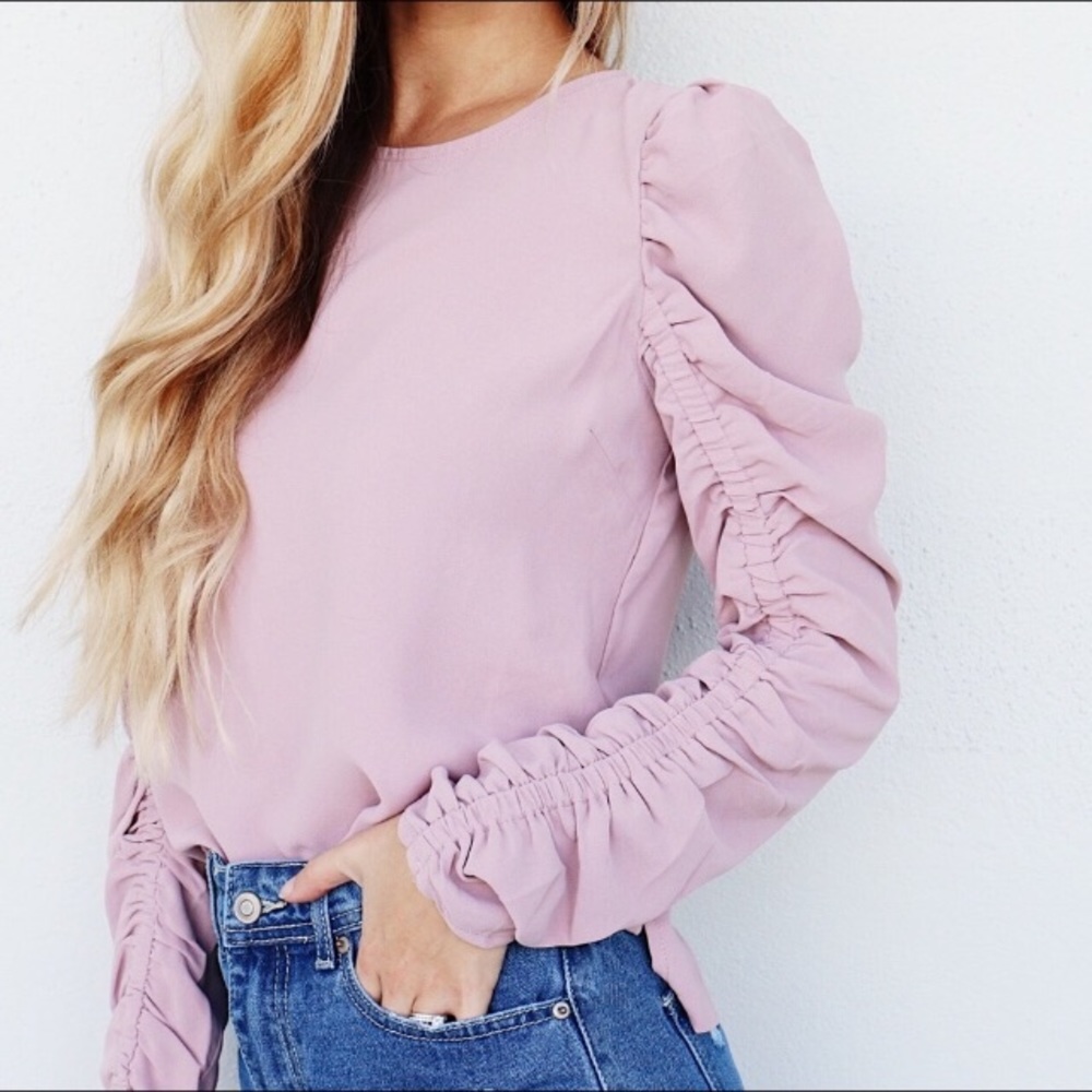 🌸 Lovely Mauve Blouse